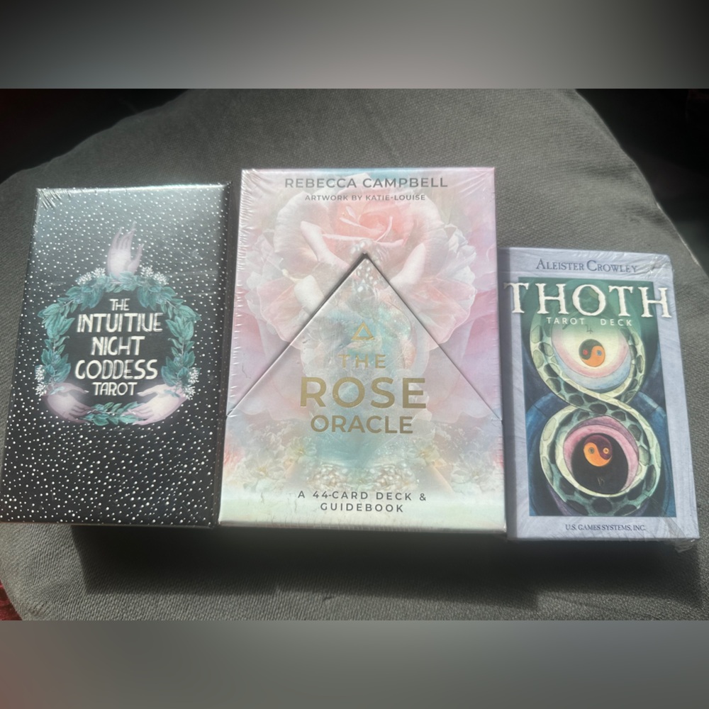 BRAND NEW TAROT DECKS